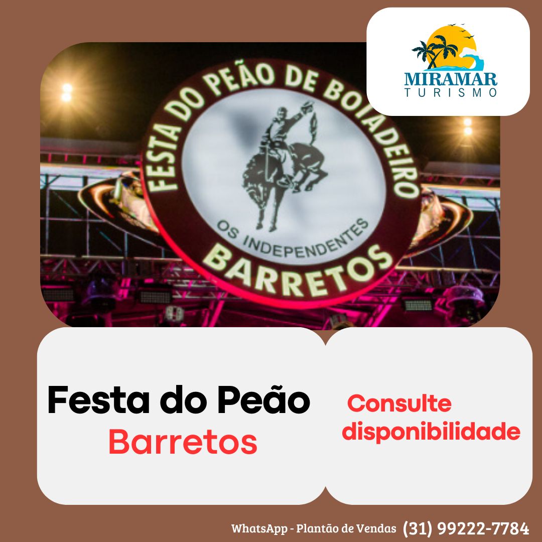 70ª Festa do Peão de Barretos - HOTEL ENJOY
